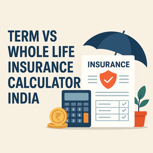 Term vs Whole Life Insurance Calculator India: Which One Should You Use?